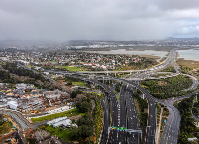 Freight moving across a well-maintained but very busy regional corridor, with direct impacts on infrastructure performance and economic activity