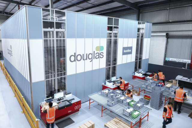 Douglas Pharmaceuticals has installed New Zealand's first AutoStore™ system, powered by Kardex, at its headquarters in Henderson, West Auckland. Photos: Kardex