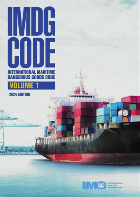 The cover if the International Marine Dangerous Goods Code