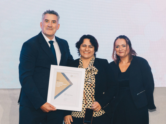 Anh Tuam Pham, winner of the Applied Industry Research Excellence Award